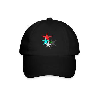 Star Star - Baseball Cap - black/black - Front