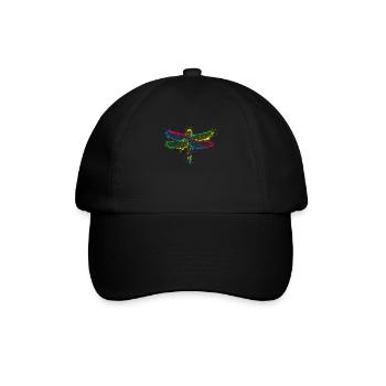Libellule - Casquette classique - noir/noir - Devant