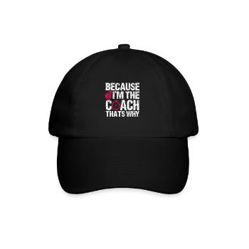 Trainer - Baseball Cap - black/black - Front