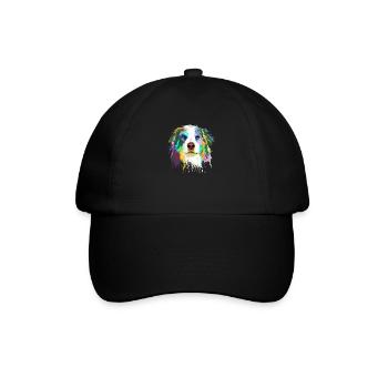 AUSTRALIAN SHEPHERD - Casquette classique - noir/noir - Devant
