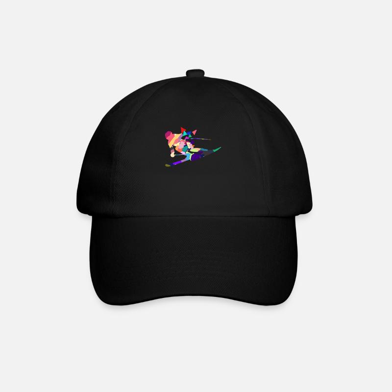 Ski - Casquette classique - noir/noir