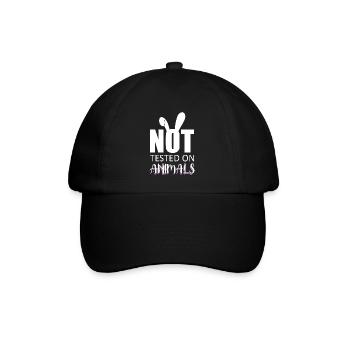 Animal welfare Animal experiments Animal lovers Animal welfare - Baseball Cap - black/black - Front