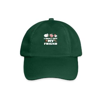 Vegan - Casquette classique - vert bouteille - Devant