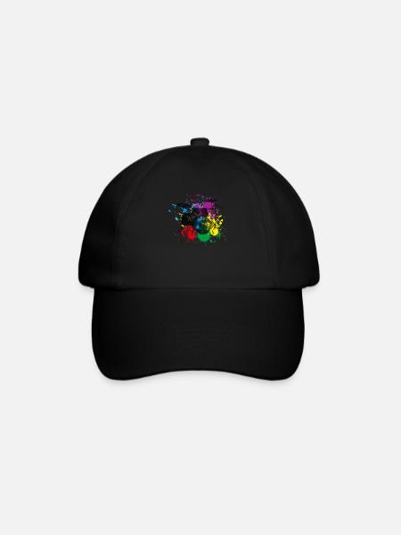 Drums Gift Idea for Drummer - Baseball Cap - black/black