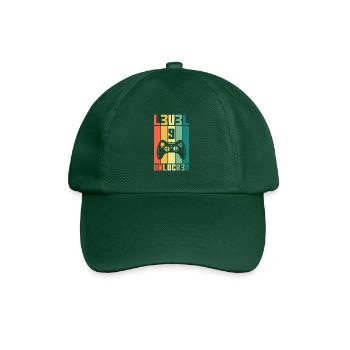 Level 9 Unlocked Zocker 9 Birthday Gift - Baseball Cap - bottle green - Front