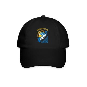 Kazakhstan Cashaché Cadeau République des Kazakhs - Casquette classique - noir/noir - Devant