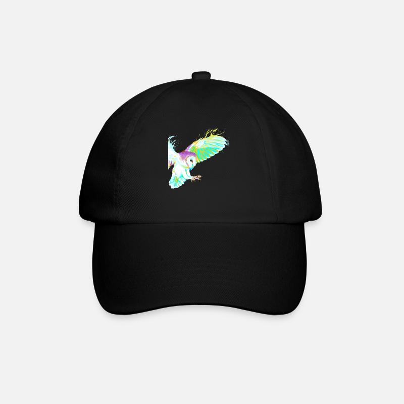 Flying Splash Bird Owl - Casquette classique - noir/noir