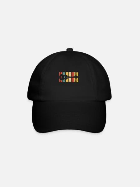 Ukulele - Baseball Cap - black/black