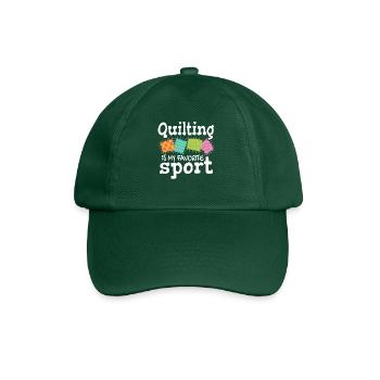 Sewing Quilting Quilting - Baseball Cap - bottle green - Front