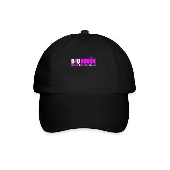 Damen Bauherrin Hausbau Humor Richtfest Hauskauf - Baseballkappe - Schwarz/Schwarz - Vorne
