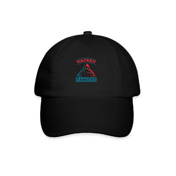 Programmer Coder Software Developer - Baseball Cap - black/black - Front