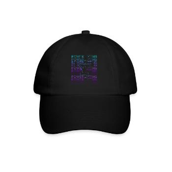 Power Triathlon Powerlifter Rétro - Casquette classique - noir/noir - Devant