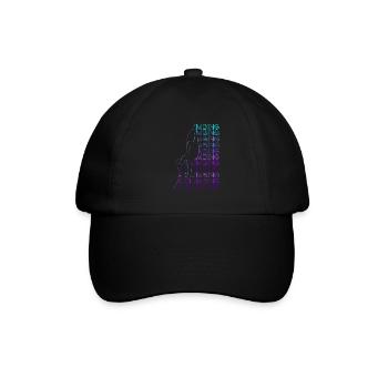 Escalade Rock Climber Rétro - Casquette classique - noir/noir - Devant