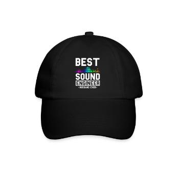 Tontechniker Sound Audio Engineer - Baseball Cap - black/black - Front