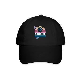 Gungnir Odin Lance du Dieu Symbole Nordique - Casquette classique - noir/noir - Devant