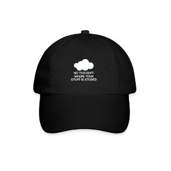 Cloud Computing Informatik Computer Programmierer - Baseballkappe - Schwarz/Schwarz - Vorne