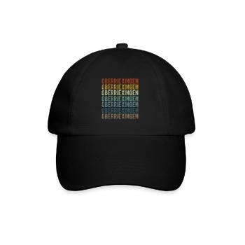 Oberriexingen City Retro Vintage - Casquette classique - noir/noir - Devant
