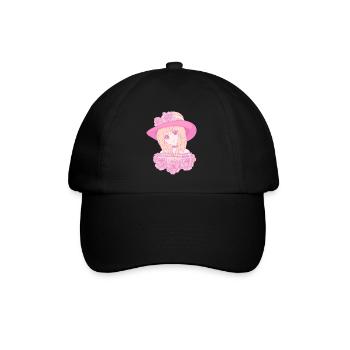 Coquette Esthétique Rose Anime Girl Centre-ville - Casquette classique - noir/noir - Devant