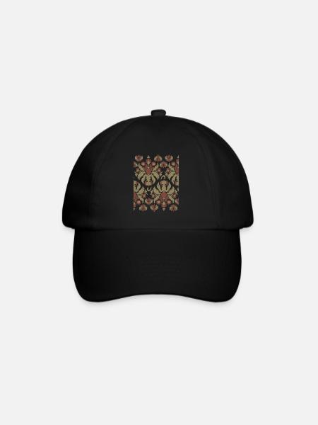 Motif Esthétique Baroque Old Vintage Grunge - Casquette classique - noir/noir
