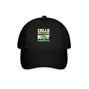 Biologie Biologiste Cellules Biologiste moléculaire - Casquette classique - noir/noir - Devant