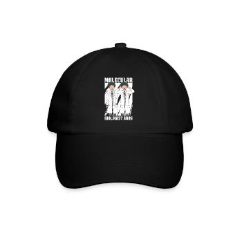Biology Biologist Molecular biologist - Baseball Cap - black/black - Front