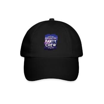 Autriche Party Crew - Casquette classique - noir/noir - Devant