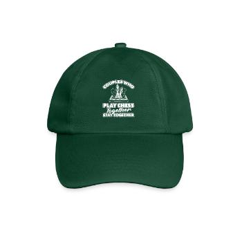 Chess Pair - Baseball Cap - bottle green - Front