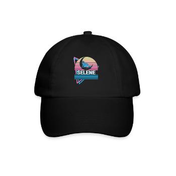 Selene goddess Ancient Greek Greek mythology - Baseball Cap - black/black - Front