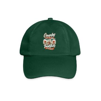 Couple de sushis - Casquette classique - vert bouteille - Devant