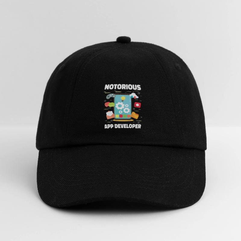Developer Coder Programmer App Baseball Cap