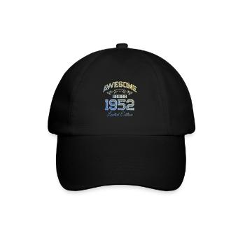 Awesome Since (1952) - Baseball Cap - black/black - Front