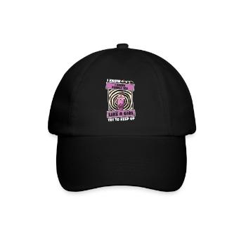 Bubble Tea Boba Girl - Casquette classique - noir/noir - Devant