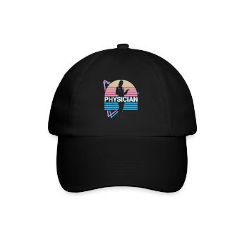 Docteur-Rétro-Scientifique - Casquette classique - noir/noir - Devant