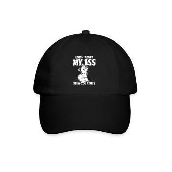 Fox funny - Baseball Cap - black/black - Front