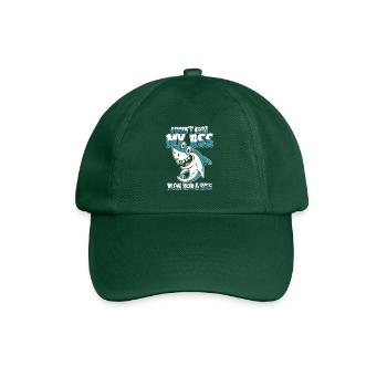 Shark Funny - Baseball Cap - bottle green - Front