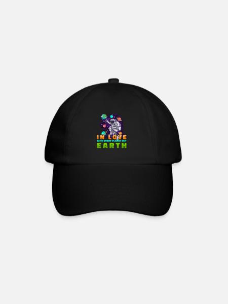 Espace Espace Terre Colonisation de l’espace - Casquette classique - noir/noir