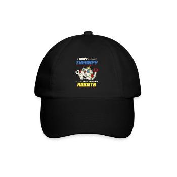 Robotique Ai robot - Casquette classique - noir/noir - Devant
