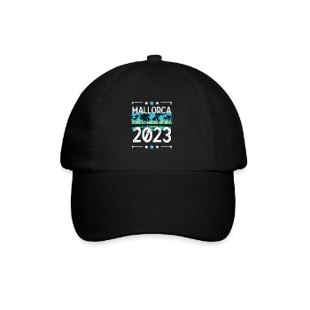 Majorque 2023 - Casquette classique - noir/noir - Devant