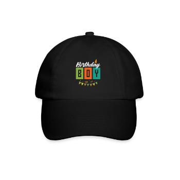 Birthday Boy - Baseball Cap - black/black - Front