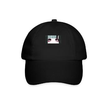 Angura Kei Dark Japanese Esthétique Anime Girl Eyes - Casquette classique - noir/noir - Devant