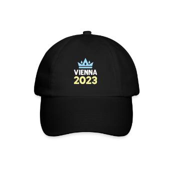Vienna 2023 Wien Krone - Baseball Cap - black/black - Front