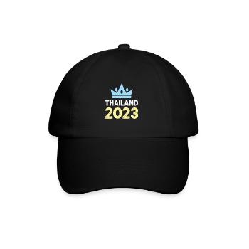 Thaïlande 2023 Krone - Casquette classique - noir/noir - Devant