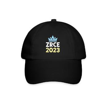 Zrce 2023 Krone - Baseballkappe - Schwarz/Schwarz - Vorne