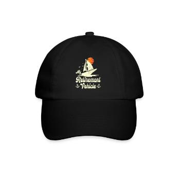 Régime de retraite pour les marins retraités - Casquette classique - noir/noir - Devant