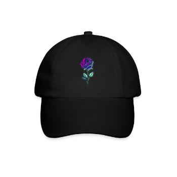 Cyber Esthétique Rose Rétro Futurisme Vaporwave - Casquette classique - noir/noir - Devant