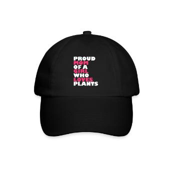 Hobbygärtner Garten Mutter Gärtnerische Mama - Baseballkappe - Schwarz/Schwarz - Vorne