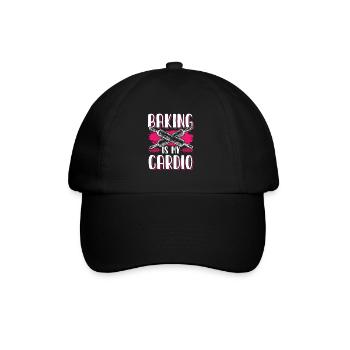 Baking Cardio - Baseball Cap - black/black - Front