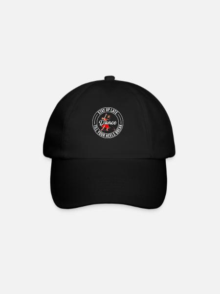 Tanztraining Ballsaal Paartanz - Baseballkappe - Schwarz/Schwarz