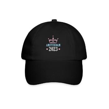 Amsterdam 2023 - Baseball Cap - black/black - Front