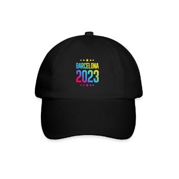 Barcelone 2023 - Casquette classique - noir/noir - Devant